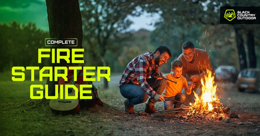 The Complete Guide to Camping Fire Starters: Essential Tools, Tinder Options & Techniques for Cooking, Warmth & Emergency Survival