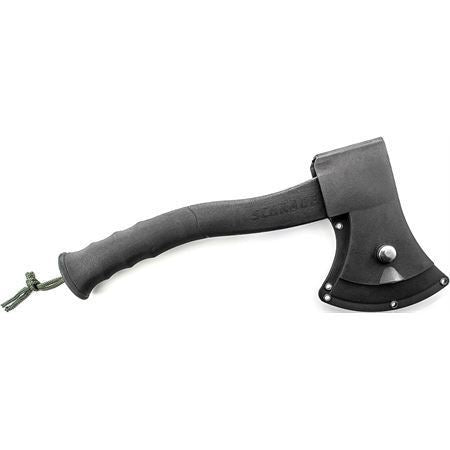 Schrade XE2 Stainless Axe – Durable Outdoor Tool with Fire Starter