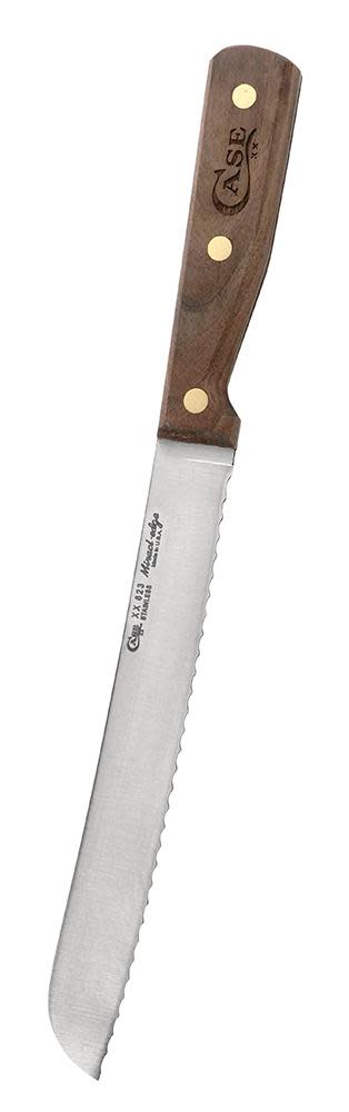 Case Household Cutlery 8" Bread Knife – Solid Walnut Handle