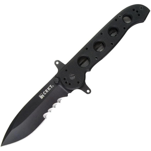 CRKT M21 Linerlock Special Forces Tactical Knife with AutoLAWKS Safety for Military and Tactical Pros by CRKT