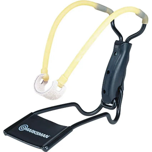 Marksman Folding Slingshot 3040 - Tempered Steel Yoke and Arm Support for Superior Durability by Marksman