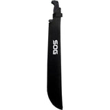 SOG SogFari Machete MC02-N Sawback 18In Blade 24In Overall Durable Tactical Camp Knife by SOG
