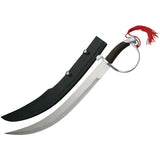 Authentic Pirate Sword 17 Inch Stainless Blade With Wire Wrapped Handle And Sheath For Cosplay by Pakistan