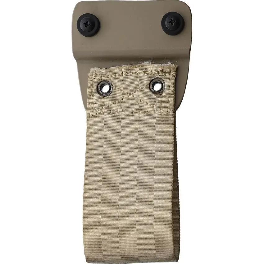 Real Steel Bushcraft III Coyote Knife For Outdoors 8.5in 4in Satin D2 Blade G10 Handle Belt Adapter Kydex Sheath by Real Steel