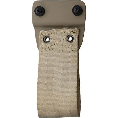 Real Steel Bushcraft III Coyote Knife For Outdoors 8.5in 4in Satin D2 Blade G10 Handle Belt Adapter Kydex Sheath by Real Steel
