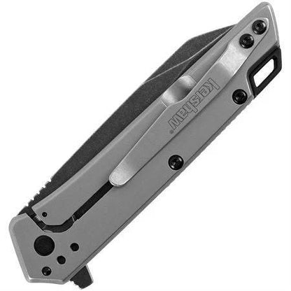 Kershaw Misdirect Framelock Assisted Opening Knife For EDC Premium 4Cr13MoV Blade In BlackWash by Kershaw
