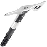 SOG FastHawk Survival Axe Six And A Half Inch Head With 2 Inch Edge Opp Pick Black Polymer Handle Outdoor Enthusiasts by SOG
