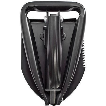 SOG Entrenching Tool F08N High Carbon Steel Serrated Shovel With Pick Foldable 7.25 Inch Triangular Grip Survivalists by SOG