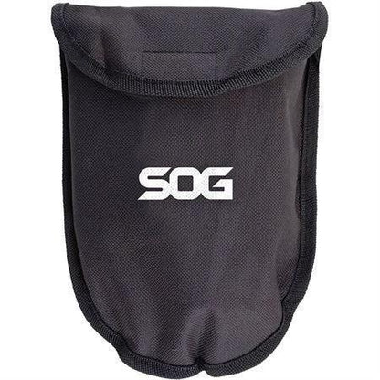 SOG Entrenching Tool F08N High Carbon Steel Serrated Shovel With Pick Foldable 7.25 Inch Triangular Grip Survivalists by SOG
