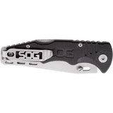 SOG Salute Mini Lockback Knife for EDC Enthusiasts, Compact 4in Closed, 3.1in 8Cr13MoV Blade, Rugged Dual Thumb Studs by SOG