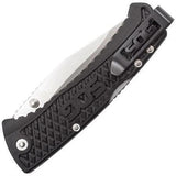 SOG Traction Folding Knife Satin Finish 5Cr15MoV EDC Ready 3.375in Blade 4.75in Closed Pocket Clip by SOG