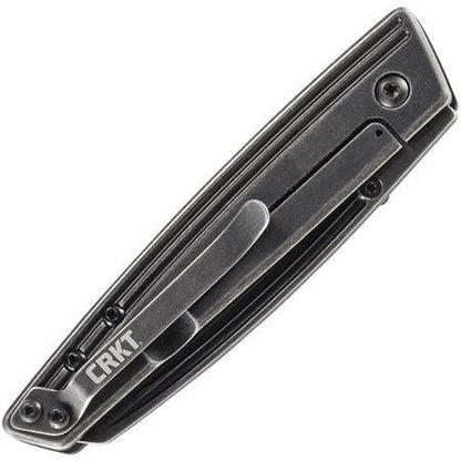 CRKT Inara Framelock Knife 8Cr14MoV Blade IKBS Pivot Black G10 Handle For EDC Enthusiasts by CRKT