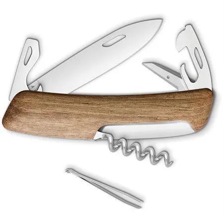 Swiza D03 Swiss Pocket Knife Walnut KNI.0036.6300 by Swiza