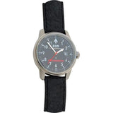 EOD Military Watch - Anti Magnetic Non Glare Crystal With 40mm Stainless Steel Case Black Leather Strap by Miscellaneous