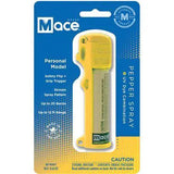 Mace Personal Pepper Spray Yellow 80728 - Ten Percent OC Pepper With UV Dye, 20 Bursts, 12 Foot Stream by Mace