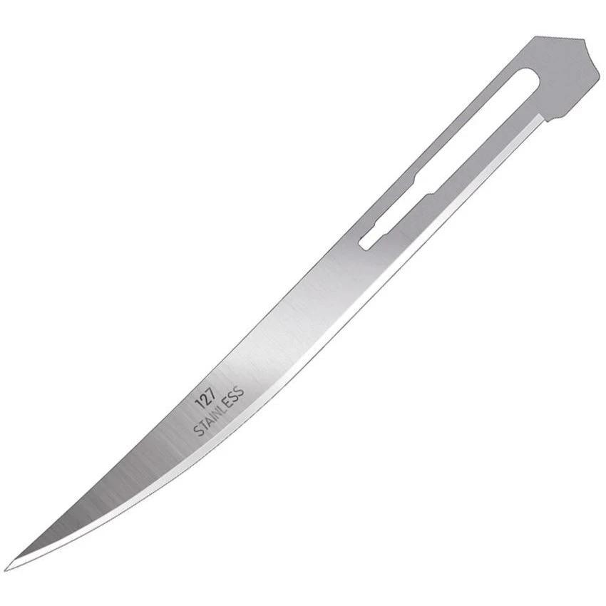 Havalon Baracuta Quik Change 5 Inch Stainless Replacement Blades Pack of 5 for Baracuta Knives Outdoor Hunters by Havalon