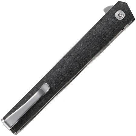 CRKT CEO Linerlock Folding Knife Premium EDC Ready 3.38in AUS8 Satin Blade Black GRN by CRKT