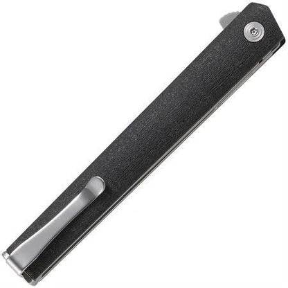 CRKT CEO Linerlock Folding Knife Premium EDC Ready 3.38in AUS8 Satin Blade Black GRN by CRKT