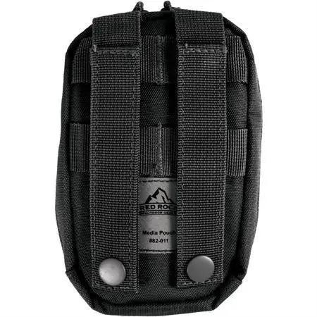 Red Rock Outdoor Gear MOLLE Media Pouch Black For Hikers And Photographers On The Go Compact Organizer For Quick Access by Red Rock Outdoor Gear
