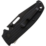Demko AD 20.5 Shark Lock DLC Folding Knife For EDC Enthusiasts 3 Inch AUS 10A Blade by Demko