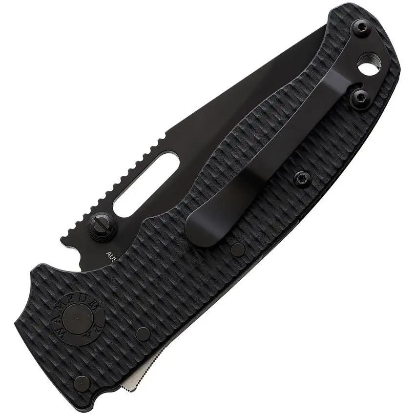 Demko AD 20.5 Shark Lock DLC Folding Knife For EDC Enthusiasts 3 Inch AUS 10A Blade by Demko