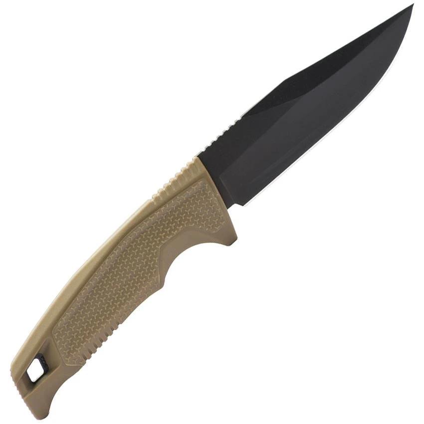 SOG Recondo FX Tactical Knife With TiNi Coated 440C Blade FDE Sheath MOLLE Belt Kit For Outdoor Survivalists by Sog