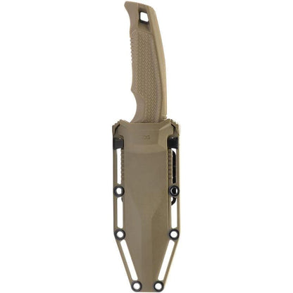 SOG Recondo FX Tactical Knife With TiNi Coated 440C Blade FDE Sheath MOLLE Belt Kit For Outdoor Survivalists by Sog