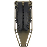 SOG Recondo FX Tactical Knife With TiNi Coated 440C Blade FDE Sheath MOLLE Belt Kit For Outdoor Survivalists by Sog