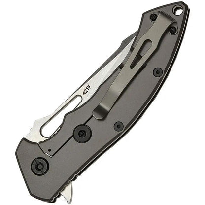 SKIF Knives Shark Framelock SW Black 421SE by SKIF Knives