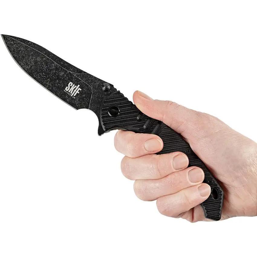 SKIF Knives Adventure Framelock BSW Black 424SEB by SKIF Knives
