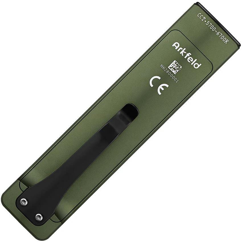 Olight Arkfeld Flat Tactical Flashlight With Green Laser Rechargeable Water And Impact Resistant For EDC by Olight