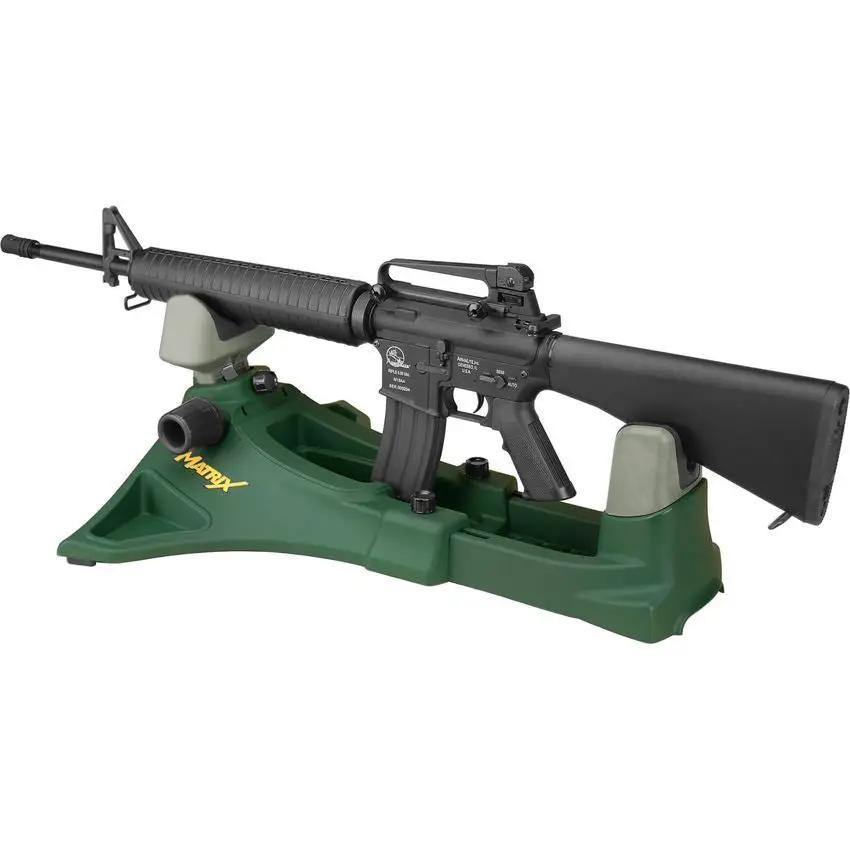 Caldwell Matrix Gun Rest Adjustable Two Piece Frame With Spring Elevation For AR15 And Similar Guns Range Enthusiasts by Caldwell