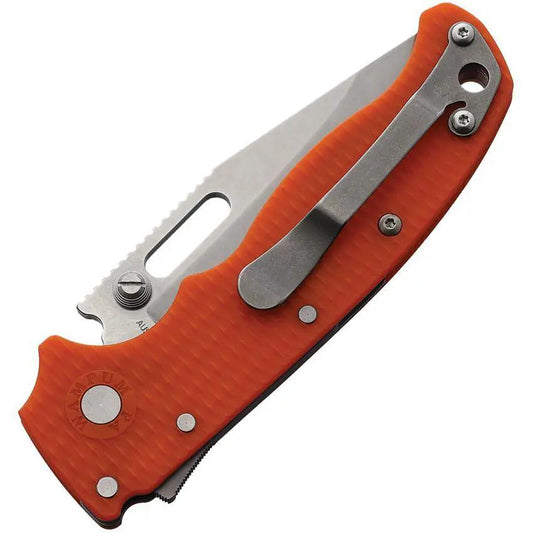 Demko AD 20.5 Shark Lock Knife Durable Red Grivory Handle AUS 10A Blade EDC Enthusiasts Premium by Demko