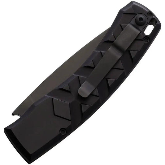 Piranha Knives Auto X Button Lock Black P-14BKT by Piranha Knives