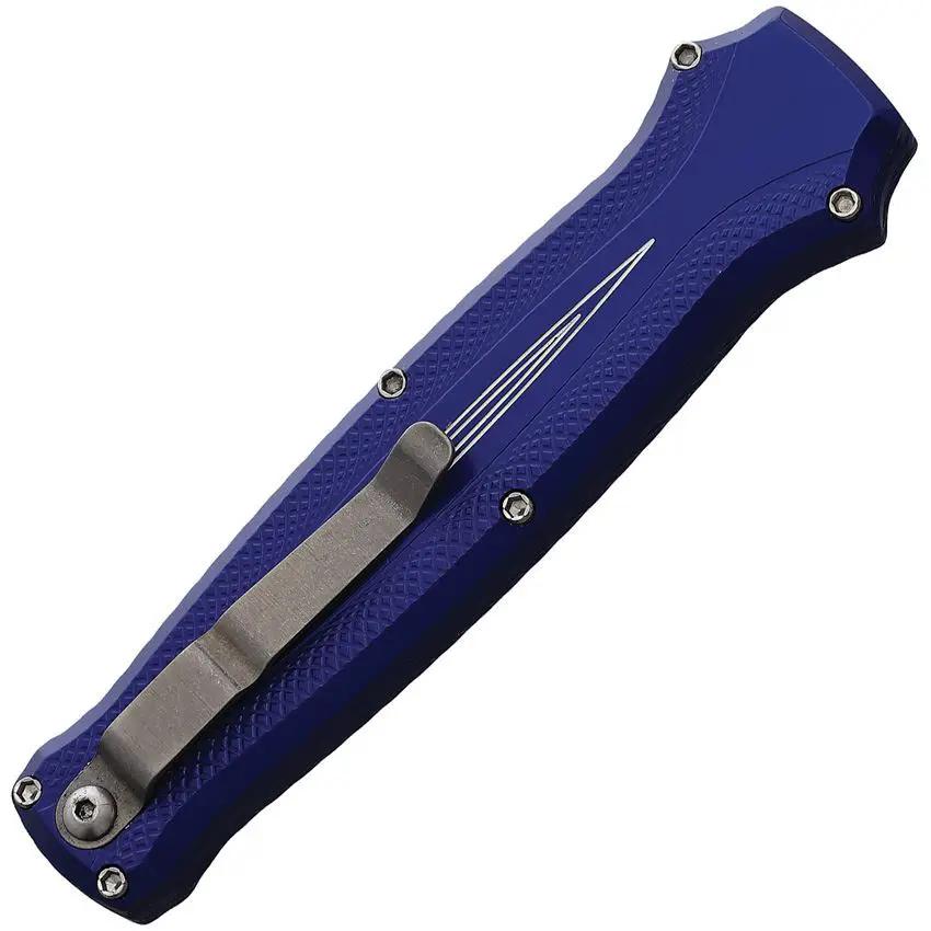 Piranha Knives Auto Rated-R OTF Blue P-19B by Piranha Knives