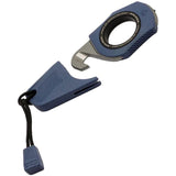 SOG Rapid Rescue Knife With Belt Cutter And Glass Breaker Blue GRN Handle Quick Deploy Sheath For First Responders by Sog