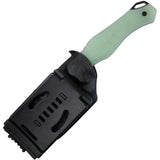 Kubey Golf EDC Fixed Blade Jade KU230D - AUS-10A Stainless Tanto With Jade G10 Handle by Kubey