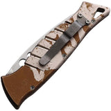 Piranha Knives Auto Amazon Button Lock Cam P-3C by Piranha Knives