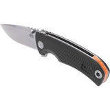 SOG Tellus ATK Linerlock Rugged Assisted Opening Knife for EDC Fans 3.25in Blade Stonewash 440 Stainless by Sog