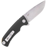 SOG Tellus ATK Linerlock Rugged Assisted Opening Knife for EDC Fans 3.25in Blade Stonewash 440 Stainless by Sog
