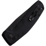 SOG Auto Knife AU-XR Tac Double-Action Safety D2 Serrated Blade Black TiNi EDC Tactical by SOG