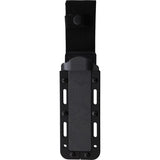 Demko FreeReign Tanto Knife 5In Satin AUS10A Blade Full Tang With Kydex MOLLE Sheath For Tactical Enthusiasts by Demko