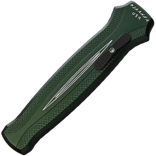 Piranha Knives Auto Rated-R OTF Green P-19G by Piranha Knives