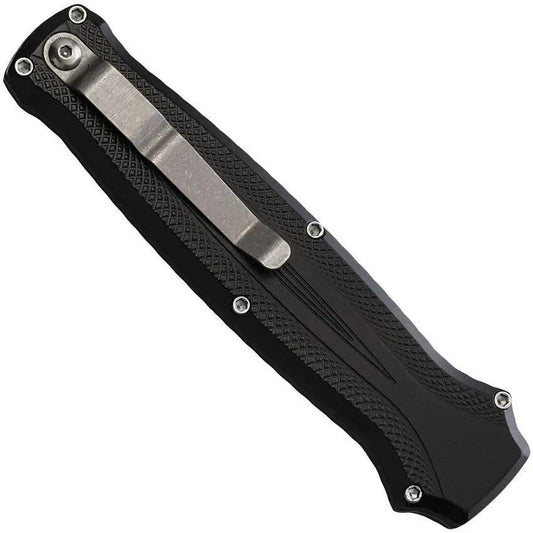 Piranha Knives Auto Rated-R OTF Black P-19BK by Piranha Knives