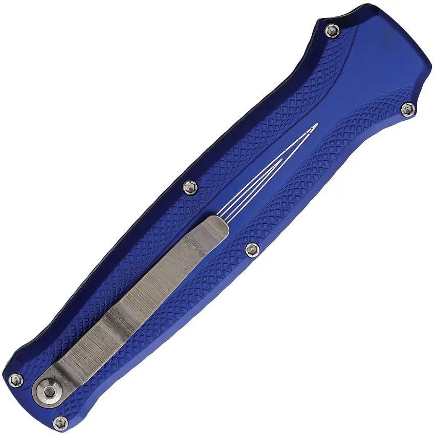 Piranha Knives Auto Rated-X OTF Blue P-20B by Piranha Knives