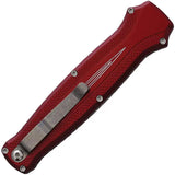 Piranha Knives Auto Rated-X OTF Red P-20R by Piranha Knives