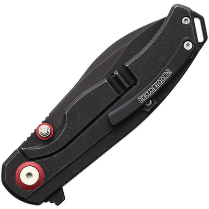 Rough Rider Tattoo Series Framelock Knife Red Aluminum Handle RR2550 209 Classic Tattoo Tool For Tattoo Enthusiasts by Rough Rider