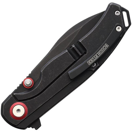 Rough Rider Tattoo Series Framelock Knife Red Aluminum Handle RR2550 209 Classic Tattoo Tool For Tattoo Enthusiasts by Rough Rider