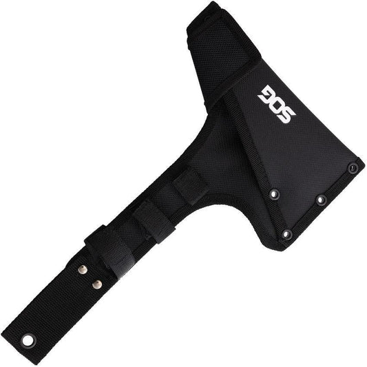 SOG Throwing Hawk Set of Three TH1005BX Full Tang 3Cr13 Stainless Blades Green Cord Handles For Outdoor Enthusiasts by SOG