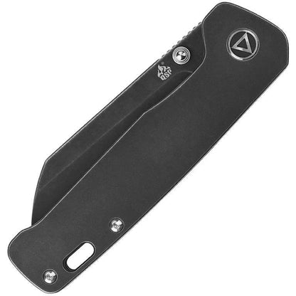 QSP Penguin Linerlock Titanium Black EDC Knife 3 Inch 154CM Blade Premium Compact Daily Carry by QSP Knife